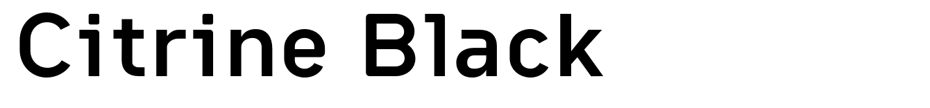 Citrine Black